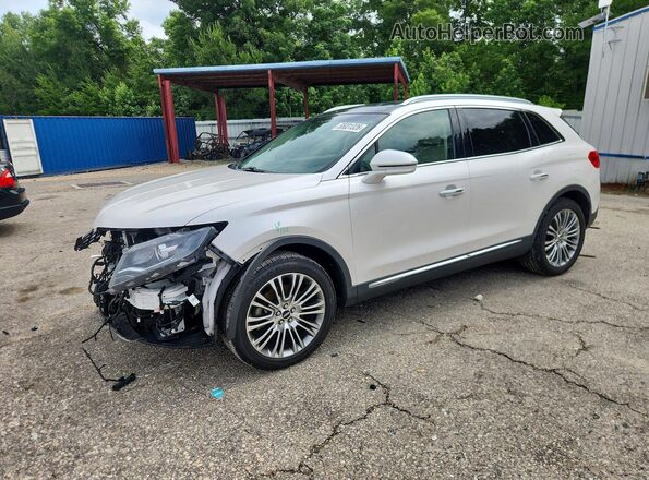2LMPJ6LR0JBL43190 2018 LINCOLN MKX Белый Передняя левая четверть