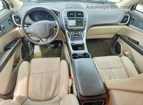 2LMPJ6LR0JBL43190 2018 LINCOLN MKX Белый Вид панели приборов
