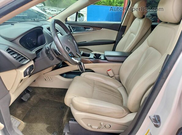 2LMPJ6LR0JBL43190 2018 LINCOLN MKX Белый Вид салона спереди