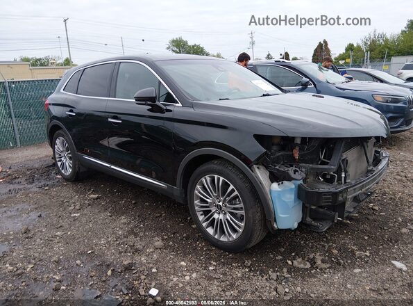 2LMPJ6LR3JBL26674 2018 LINCOLN MKX Черный Передняя правая четверть