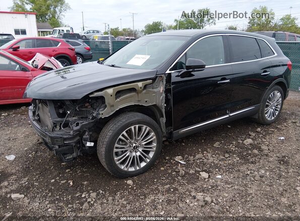 2LMPJ6LR3JBL26674 2018 LINCOLN MKX Черный Передняя левая четверть