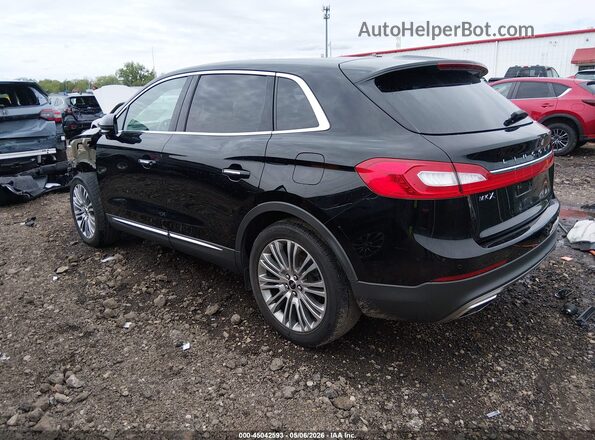2LMPJ6LR3JBL26674 2018 LINCOLN MKX Черный Задняя левая четверть