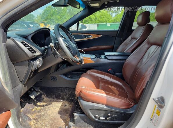 2LMPJ6LR5GBL44084 2016 LINCOLN MKX Белый Вид салона спереди