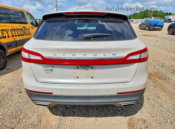 2LMPJ6LR5GBL44084 2016 LINCOLN MKX Белый Вид сзади