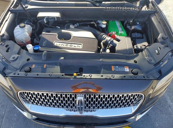 2LMPJ7J93KBL45672 2019 LINCOLN NAUTILUS Коричневый Вид подкапотного пространства