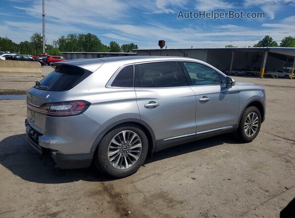 2LMPJ8J95MBL13847 2021 LINCOLN NAUTILUS Silver Tył prawy