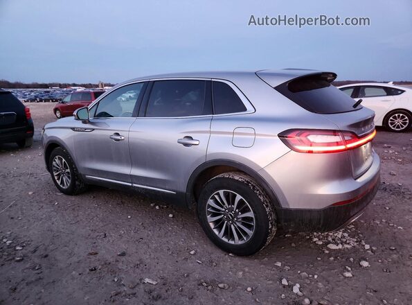 2LMPJ8J99LBL30696 2020 LINCOLN NAUTILUS Серый Задняя левая четверть