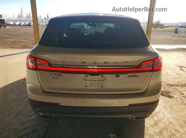 2LMPJ8JR6JBL30524 2018 LINCOLN MKX Белый Вид сзади