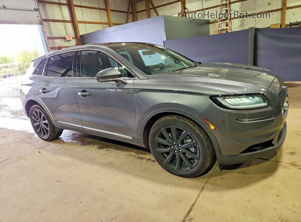 2LMPJ8K91MBL13682 2021 LINCOLN NAUTILUS Gray Передня права чверть
