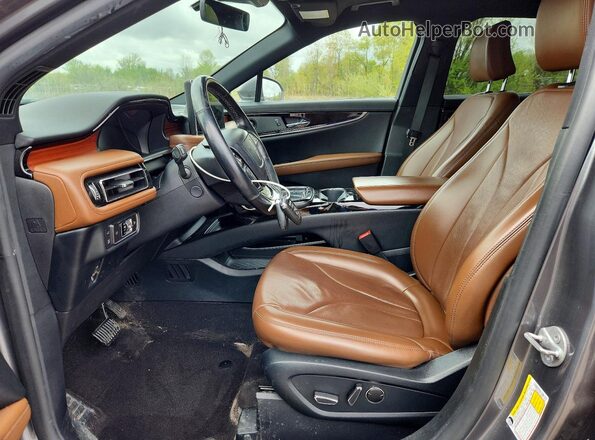 2LMPJ8K91MBL13682 2021 LINCOLN NAUTILUS Gray Вид салону спереду