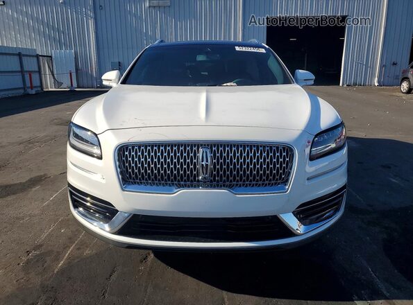 2LMPJ8K92LBL21885 2020 LINCOLN NAUTILUS White Widok z przodu