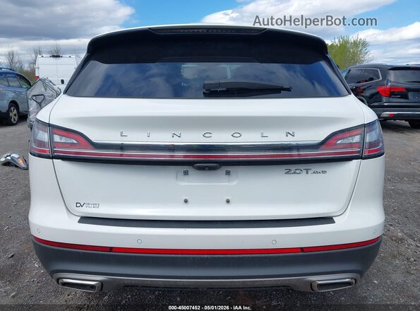 2LMPJ8K96LBL25423 2020 LINCOLN NAUTILUS White 