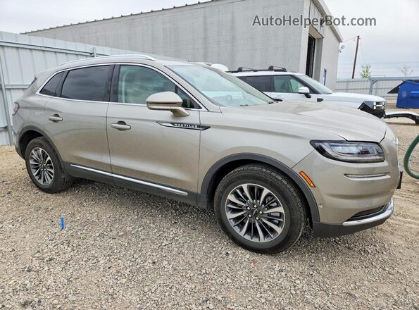 2LMPJ8K97PBL12105 2023 LINCOLN NAUTILUS Beige Front right