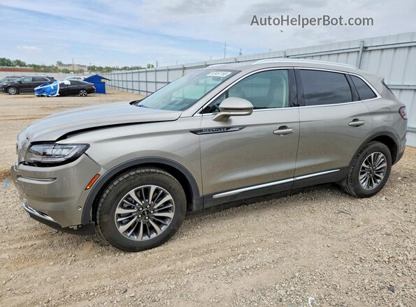 2LMPJ8K97PBL12105 2023 LINCOLN NAUTILUS Beige Front left