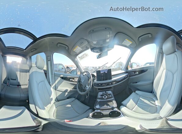 2LMPJ8K97PBL29440 2023 LINCOLN NAUTILUS Gray Vista de la etiqueta del VIN