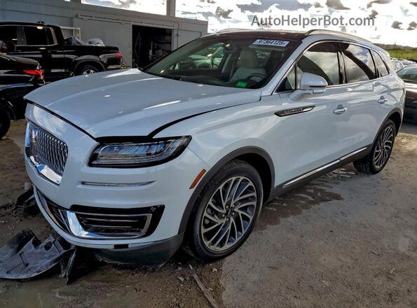 2LMPJ8K9XLBL28809 2020 LINCOLN NAUTILUS White Przód lewy