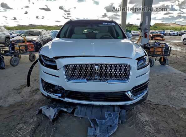2LMPJ8K9XLBL28809 2020 LINCOLN NAUTILUS White Widok z przodu