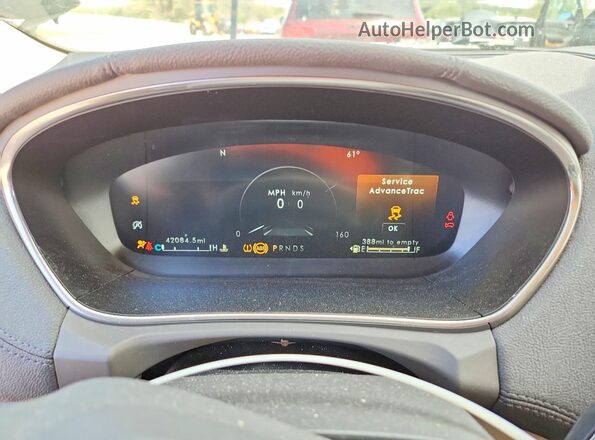 2LMPJ8KP1LBL12125 2020 LINCOLN NAUTILUS Cream Instrument cluster view