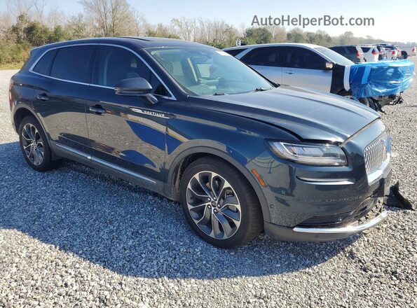 2LMPJ8KP2NBL14761 2022 LINCOLN NAUTILUS Black Przód prawy
