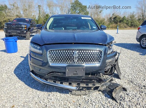2LMPJ8KP2NBL14761 2022 LINCOLN NAUTILUS Black Widok z przodu
