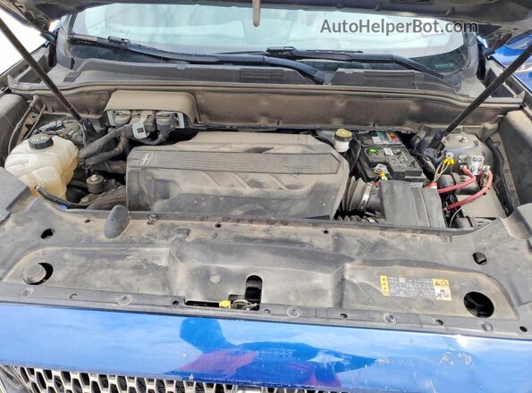2LMPJ8KP5LBL02455 2020 LINCOLN NAUTILUS Blue Vista del compartimento del motor