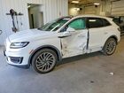 2020 Lincoln Nautilus Reserve White vin: 2LMPJ8KP6LBL15912