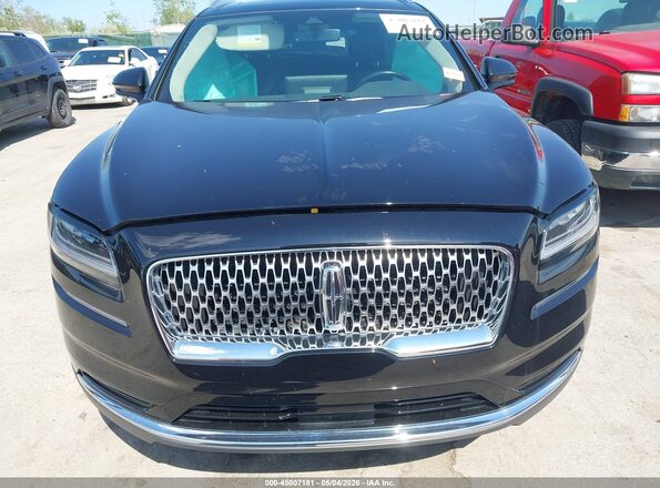 2LMPJ8KP8PBL24438 2023 LINCOLN NAUTILUS Black Widok zestawu wskaźników
