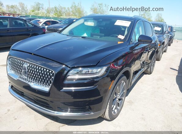 2LMPJ8KP8PBL24438 2023 LINCOLN NAUTILUS Black Przód lewy