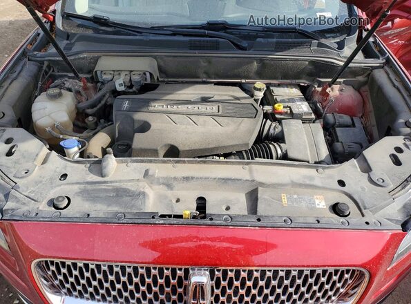 2LMPJ8KP9LBL07531 2020 LINCOLN NAUTILUS Красный Вид подкапотного пространства