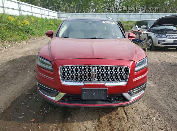 2LMPJ8KP9LBL07531 2020 LINCOLN NAUTILUS Красный Вид спереди