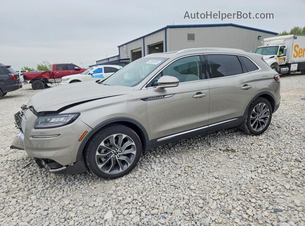 2LMPJ8KP9PBL21029 2023 LINCOLN NAUTILUS Beige Vista tres cuartos delantera izquierda