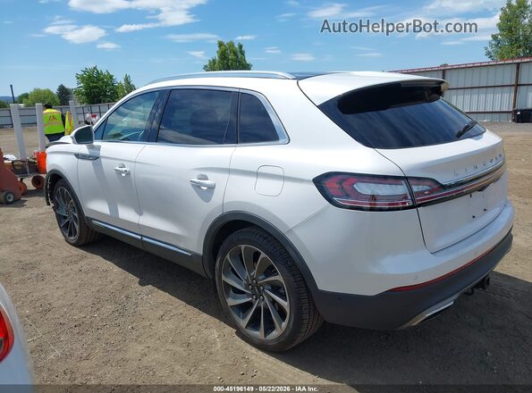 2LMPJ8L93KBL12531 2019 LINCOLN NAUTILUS Белый 