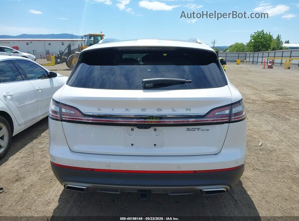 2LMPJ8L93KBL12531 2019 LINCOLN NAUTILUS Белый 