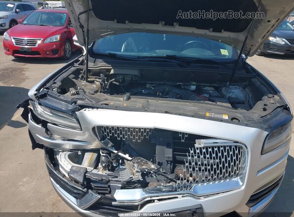 2LMPJ8L93KBL32052 2019 LINCOLN NAUTILUS Silver Հետևի տեսք