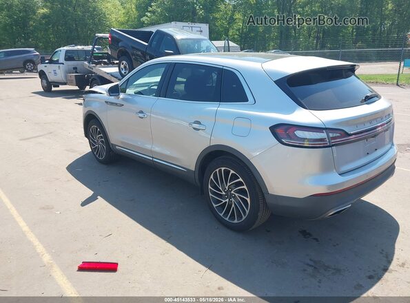 2LMPJ8L93KBL32052 2019 LINCOLN NAUTILUS Silver Հետևի ձախ