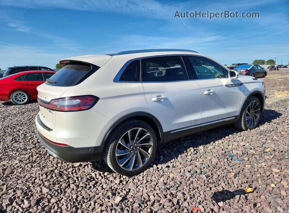 2LMPJ8L93KBL41947 2019 LINCOLN NAUTILUS White უკანა მარჯვენა