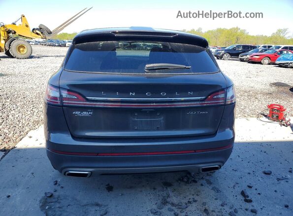 2LMPJ8L95KBL33977 2019 LINCOLN NAUTILUS Угольный Вид сзади