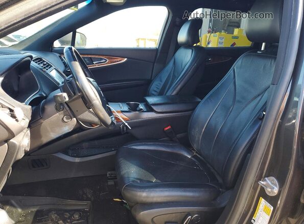 2LMPJ8L95KBL33977 2019 LINCOLN NAUTILUS Угольный Вид салона спереди