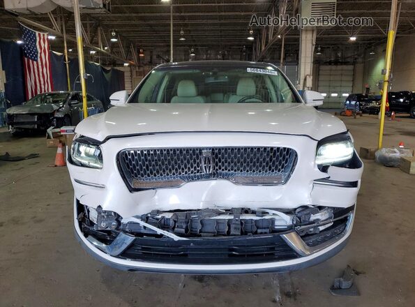 2LMPJ8L96KBL30098 2019 LINCOLN NAUTILUS Белый Вид спереди
