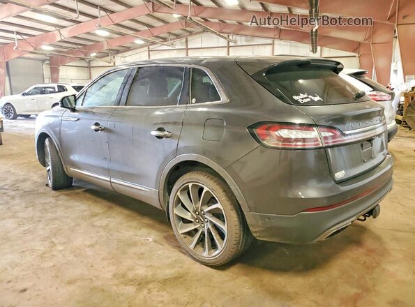 2LMPJ8L96KBL57401 2019 LINCOLN NAUTILUS Charcoal Tył lewy