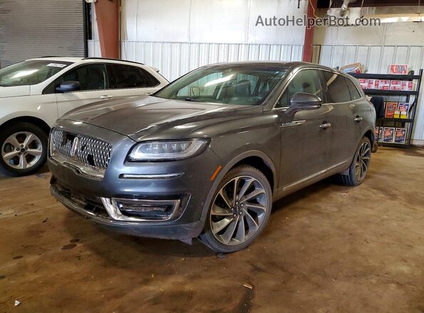 2LMPJ8L96KBL57401 2019 LINCOLN NAUTILUS Charcoal Przód lewy