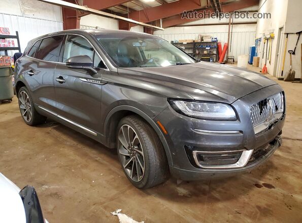 2LMPJ8L96KBL57401 2019 LINCOLN NAUTILUS Charcoal Przód prawy