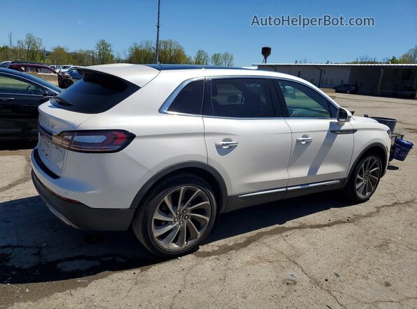 2LMPJ8L99KBL30242 2019 LINCOLN NAUTILUS Белый Задняя правая четверть