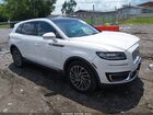 2019 Lincoln Nautilus Reserve White vin: 2LMPJ8LP1KBL46465
