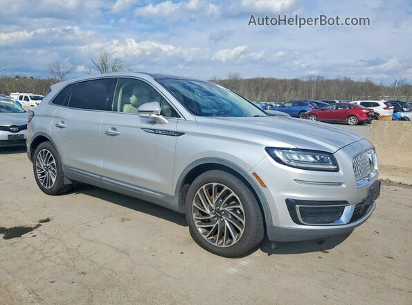 2LMPJ8LP2KBL40447 2019 LINCOLN NAUTILUS Silver Przód prawy