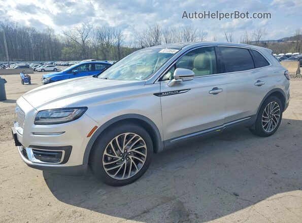2LMPJ8LP2KBL40447 2019 LINCOLN NAUTILUS Silver Przód lewy