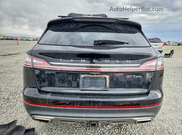 2LMPJ8LP8KBL11258 2019 LINCOLN NAUTILUS Black Հետևի տեսք