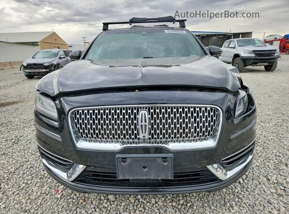 2LMPJ8LP8KBL11258 2019 LINCOLN NAUTILUS Black Դիմացի տեսք