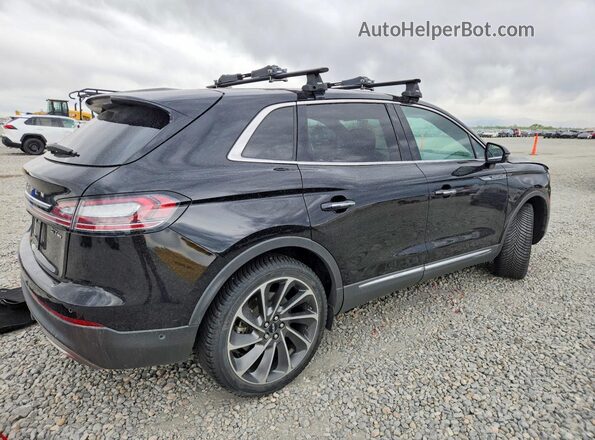 2LMPJ8LP8KBL11258 2019 LINCOLN NAUTILUS Black Հետևի աջ