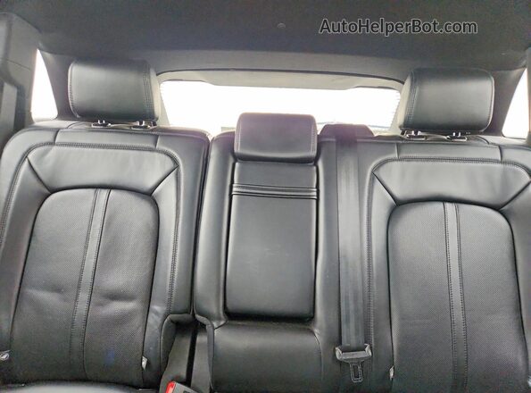 2LMPJ8LP8KBL11258 2019 LINCOLN NAUTILUS Black Հետևի նստատեղերի տեսք